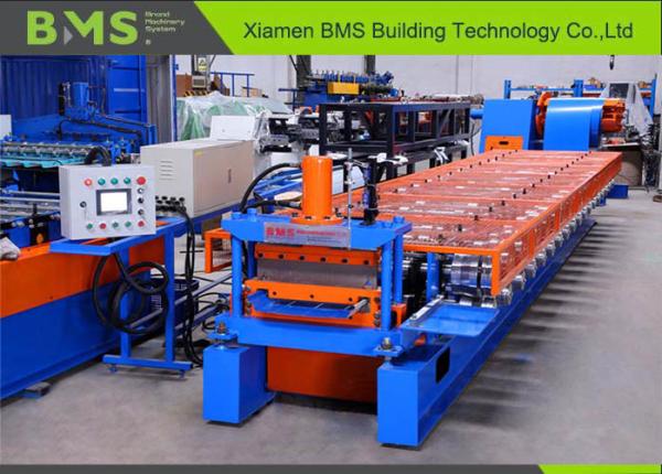 Cheap 20M/Min Standing Seaming Roof Panel Roll Forming Machine Vertical for sale