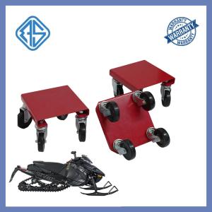 Quality Ski Wheels Snowmobile Caster Dolly Alloy Steel Plain Color Sled Dolly Set wholesale