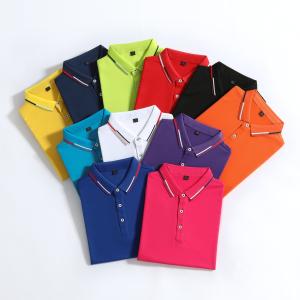 Quality Cotton Polo Tshirt Custom Logo Men′s Polo T-Shirts wholesale