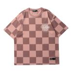 Plus Size Big Tall T Shirt Heavyweight Custom Logo Plaid Oversized Cotton