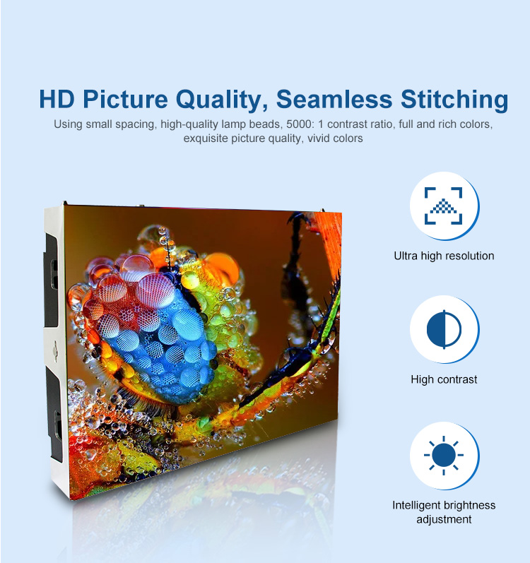 High Brightness Digital Full Color LED Display Billboard P6 P8 Big LED Video Wall Screen Waterproof