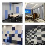 High Density Polyester Fiber Acoustic Panel Interior Wall Decorative