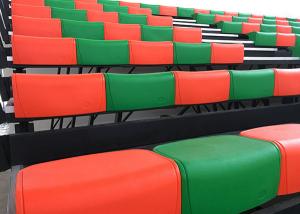 Quality Echo Retractable Indoor Bleacher Systems Plastic Bench Seat For Indoor Sport Hall wholesale