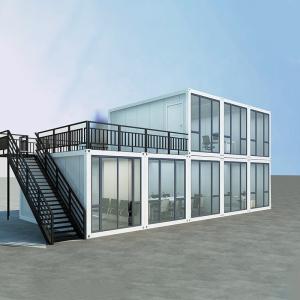 Quality 20ft Flat Pack Container Homes Prefab With Two Bedrooms For Home Villa Mall wholesale