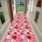Polyester Fiber Custom Commercial Rugs Entrance Corridor Stairway Hotel Mat