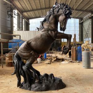 Quality Life Size Metal Horse Statue Bronze Sculpture Life Size Garden Animal For Sale wholesale