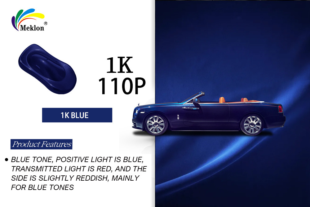 Good Coverage 1K Stand Blue Chinese Automotive Coating /Car Paint/Auto Refinish Paint