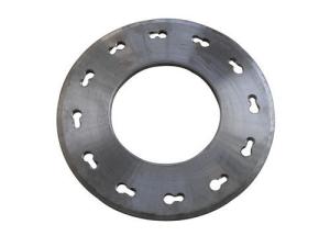 Quality 10holes 400mm Steel Joint Plate Prestressed Concrete Pile End Plate Shoes wholesale