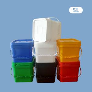 Quality Square Shape HDPE Plastic Drums Chemical Plastic Bucket Drum Pail Barrel wholesale