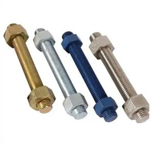 Quality ASTM A193 B7 Stud Bolt / A193 B7 A194 2H Professional Manufacturer Of Stud Bolts And Nuts wholesale