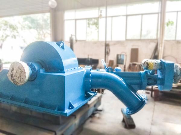 Heavy Duty Pelton Wheel Turbine Generator Stainless Steel 6-10kV Rated Voltage