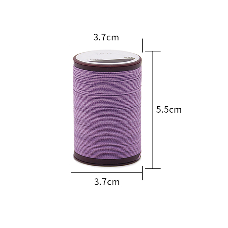 High Tenacity 500D/3 Yarn Count Sewing Waxed Thread for Leather Bag and DIY Bracelets