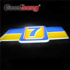 Quality Waterproof Craft LED frontlit hotel Acrylic Sign board wholesale