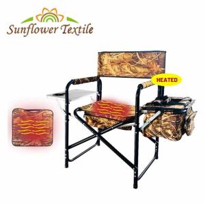 Quality 56x47x90cm Folding Heated Chair Oxford Foldable Heating Fishing Chair wholesale