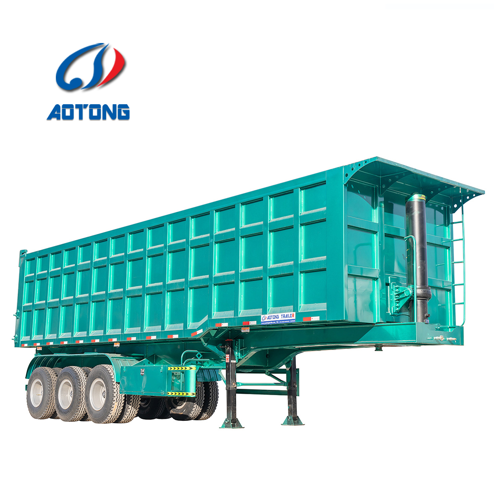 Heavy Load Gooseneck Lowboy Semi Trailer for Excavator Transport 3 Axles 4 Axles 12m 15m