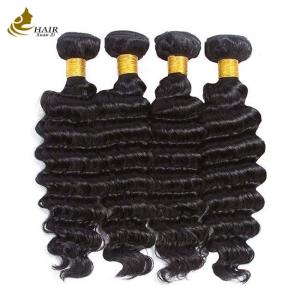 Quality Unprocessed Peruvian Loose Wave Bundles Human Hair 30 Inch wholesale
