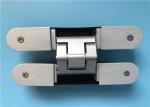 29x160 mm Zinc Alloy Adjustable Concealed Hinges For Wooden Metal Door