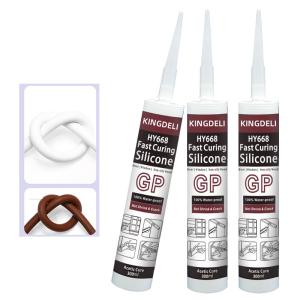 Quality 280Ml Construction Silicone Sealant , Silicone Glue For Glass OEM ODM wholesale