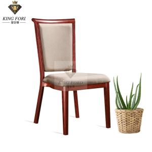 Quality Imitated Wood Aluminum Frame Modern Banquet Chairs 5.5kgs wholesale