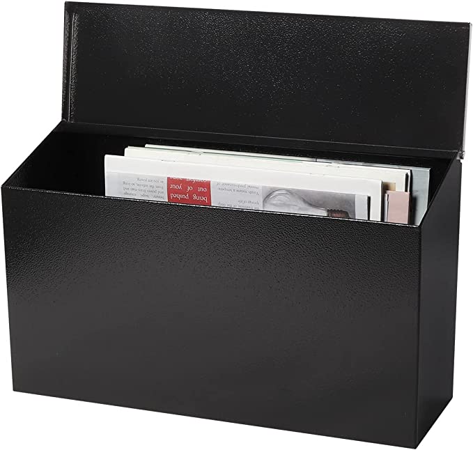 Apartment Outdoor Package and Newspaper Storage Box with Customizable Logo and Red Flag