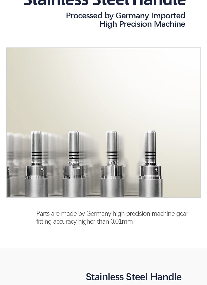 Air Motor Stable Dental Handpiece Unit Stainless Steel Material