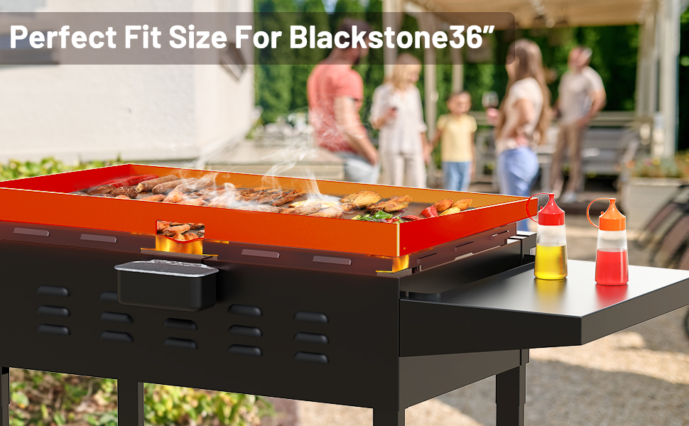 Waterproof Magnetic Wind Screens for Blackstone Griddle Protect Flame and Keep Hood Safe