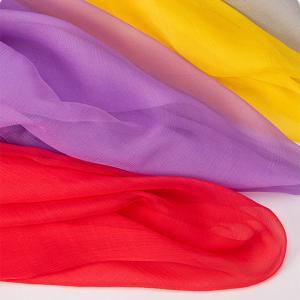 Quality 5mm 21gsm Solid Color Crepon Silk Crepe Fabric Pure Silk Dress Material wholesale