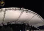 1100g PVDF Membrane Tensile Shades For Stadium Bleachers