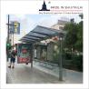 Buy cheap 3560*1600*2380mm 20AH 150W Bus Stop Shelter from wholesalers