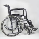 Standard Manual Folding Steel Wheelchair Medical Equipment