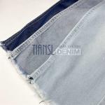 7 Oz Gracell Stretch Jeans Cotton Twill Denim Fabric Material Indigo Color
