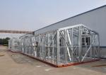 Light Gauge Steel Frame Prefabricated Bungalow , Cheap Earthquake Prefab