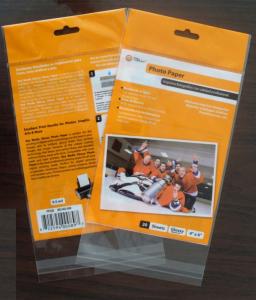 Quality Custom Bopp Film and Cpp Film OPP Header Bags with 10 Colors Printing wholesale
