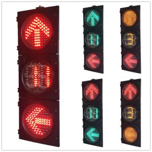 Quality 300MM 3-Aspect Flip Door 2 Phase Arrow Ball Countdown Timer Road Traffic Light wholesale