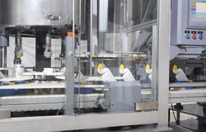 Quality Toilet Cleaning Liquid Filling Production Line 4KW 5000bph wholesale