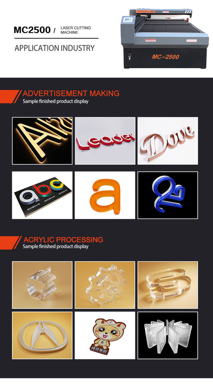 CE Approved 150W CNC Laser Engraving Cutting Machine For Acrylic