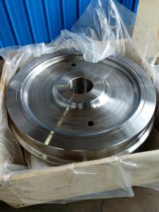 Quality Crane Traveling Wheels Railway Forging Parts For Heavy Duty Mining wholesale
