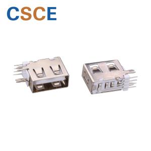 Quality Side Insert USB Male Female Connector L10mm USB 2.0 Voltage Rating 30V Max wholesale
