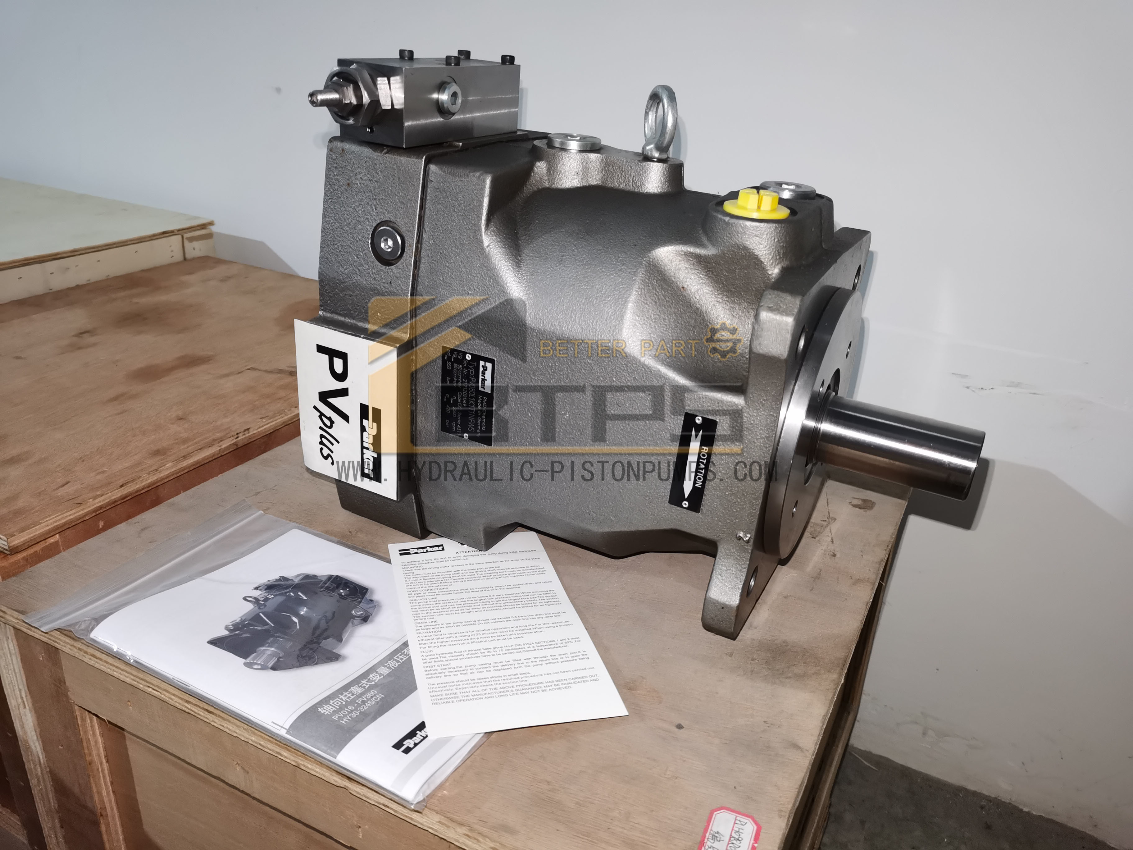 PV080L1K1T1NFWS Parker Hydraulic Pump Piston Pump Replacement Original