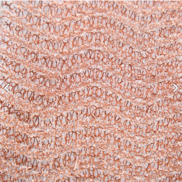 Smooth Surface Corrosion And Rust Resistance Knitted Wire Mesh With 2*3mm Hole Size