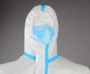 Quality White Personal Disposable Protective Coverall , Disposable Body Suit Oem wholesale