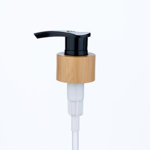 Quality 24/410 Black Wood Grain Water Transfer Printing Lotion Pump Is Used for Shower Gel and Moisturizer Bottles wholesale