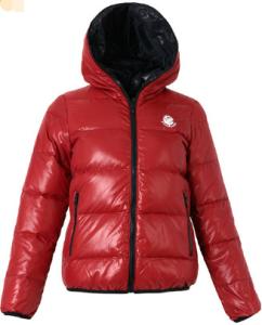 Quality Custom Logo Womens Padded Puffer Jacket , Women Ultra Light Down Hooded Coat wholesale
