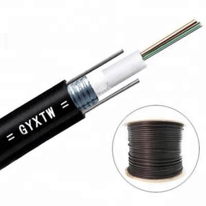 Quality GYXTW 4 6 8 12 Cores Single Model Multi Mode Outdoor Drop Fiber Optic Cable wholesale