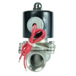 DC12V DC24V AC220V Solenoid Control Valve Stainless Steel For Water
