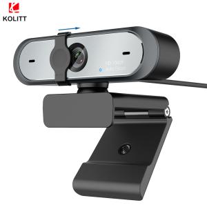 Quality Video Conferencing FHD 1080P Webcam Black External Privacy Cover Webcam wholesale