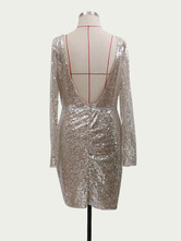 Party Dresses Sleevesless Semi Short Formal Dress Bodycon Dress for Women