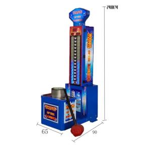 Quality Coin Operated King Of Hammer Arcade Machine Redemption Game AU Plug 80KG wholesale