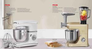 Quality Rotary switch Bowl-lift design stainless steel Skid-resistant feet Stand Mixer FM-106 wholesale