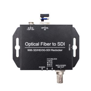 Quality Telecommunication Optical Fiber To 3G/HD-SDI Video Converter Receiver wholesale